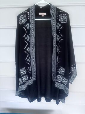 Gibson Latimer black embroidered swag Kikomo jacket